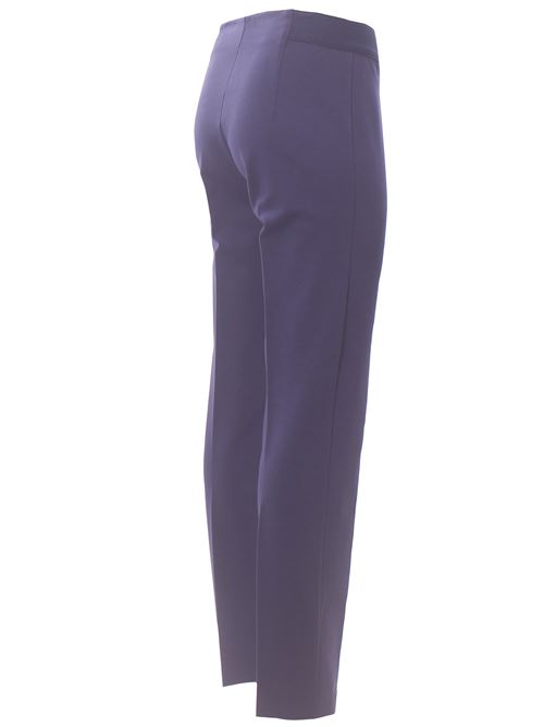 Pantaloni in jersey di lana con elastici ANNA SERAVALLI | S240324153